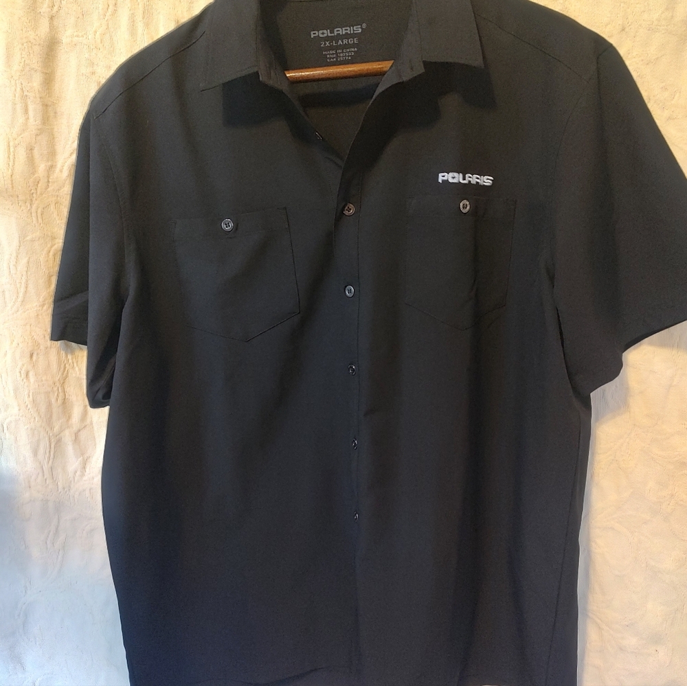 Polaris Men's Black Short Sleeve Shirt Size 2x